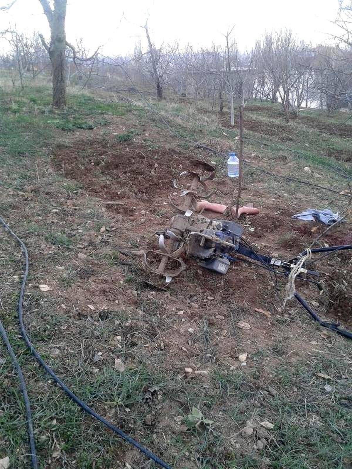 Ayağını Çapa Makinesine Kaptıran Çiftçi Öldü