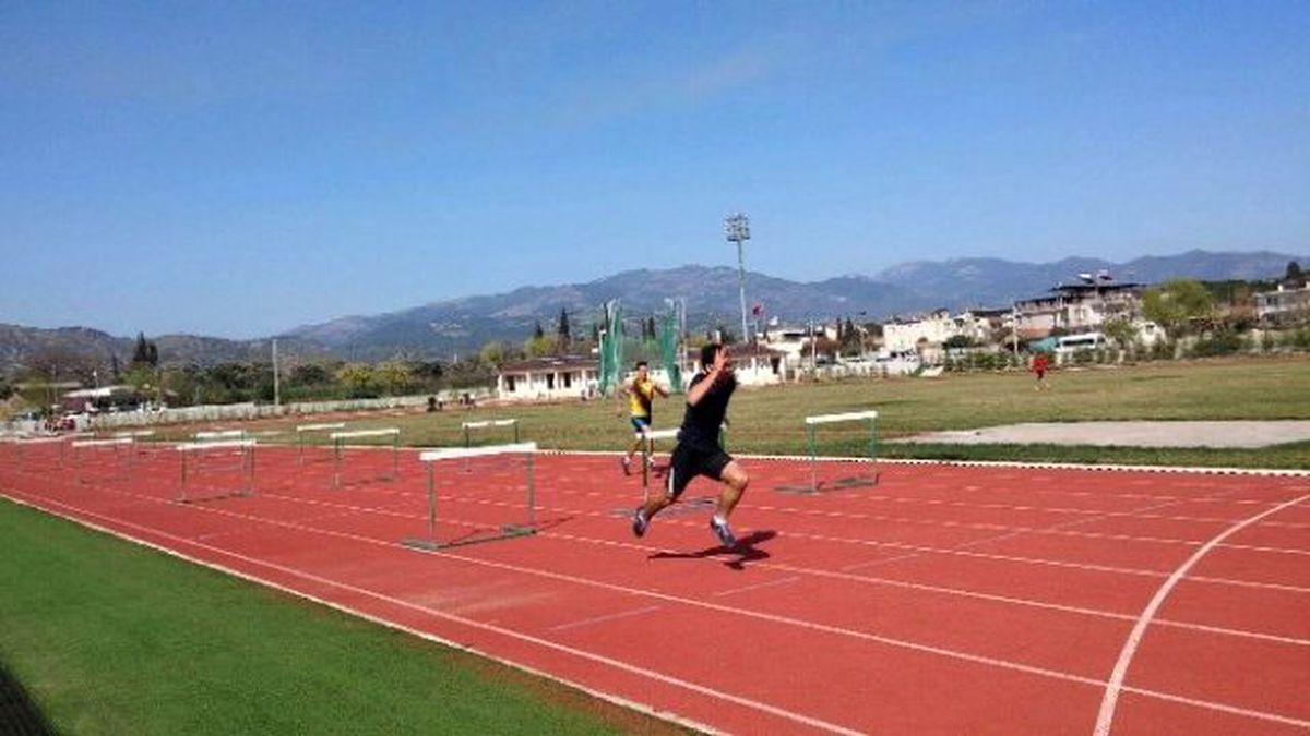 Aydın\'da Atletizm Deneme Yarışları Yapıldı