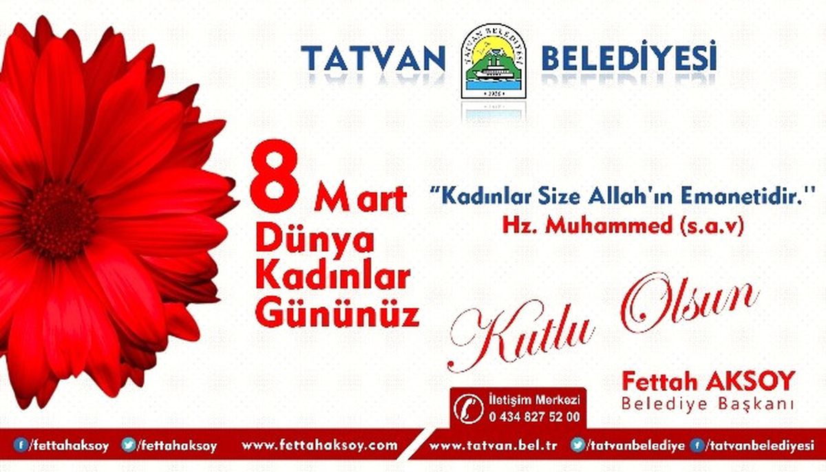 Başkan Aksoy\'dan Kadınlar Günü Mesajı