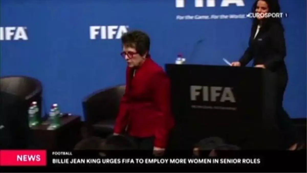 Billi Jean King\'den FIFA\'ya Mesaj