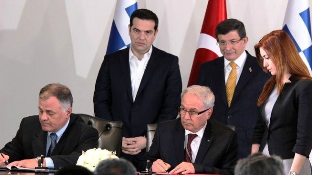 Davutloğlu-çipras Ortak Basın Toplantısı