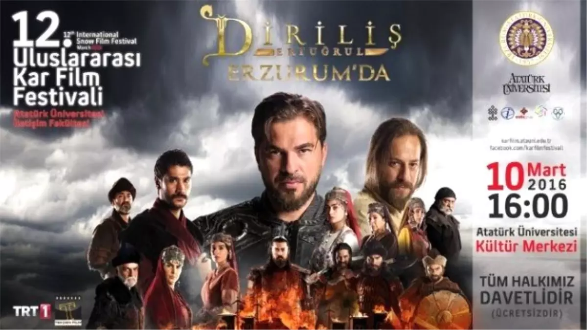 Diriliş "Ertuğrul" 12. Kar Film Festivali\'nde