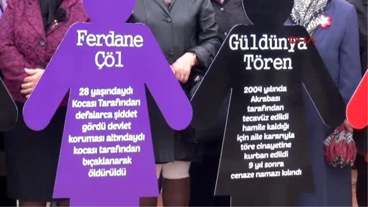 Edirne Kadınlar Gününde ?onları? Unutmadılar