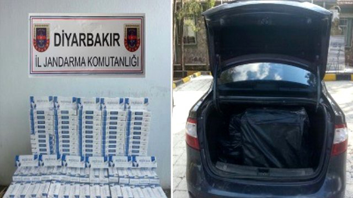Jandarma Esrar ve Kaçak Sigara Ele Geçirdi