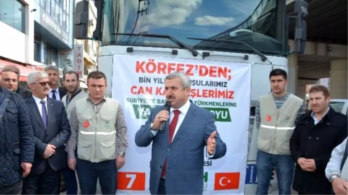 Körfez Belediyesi\'nden Türkmenlere Yardım Eli