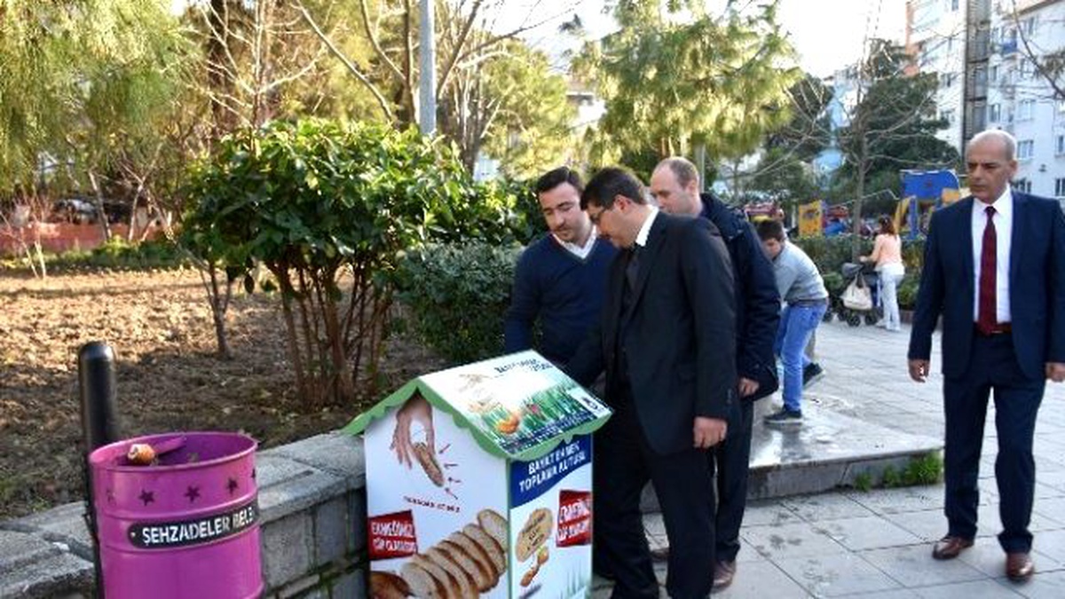 Şehzadeler\'de Ekmek İsrafına Karşı Örnek Proje