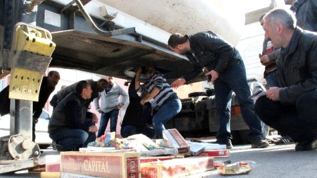 Tankerdeki Zuladan Gümrük Kaçağı 80 Bin Paket Sigara Çıktı