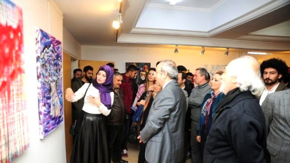 Yyü\'de Resim Sergisi