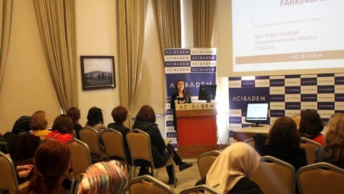 Acıbadem Hastanesi Kadınları Unutmadı