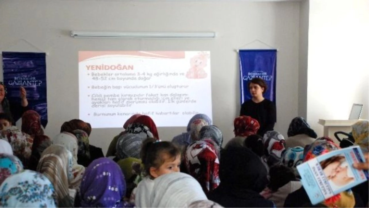Gaziantep\'teki Anne Adaylarına Sağlık Eğitimi Düzenlendi