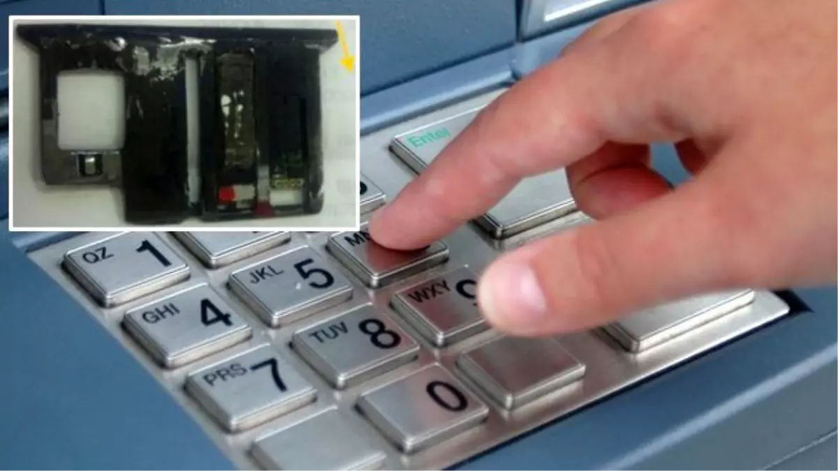 ATM\'den Para Çekerken Farklı Bir Cihaz Varsa Aman Dikkat!