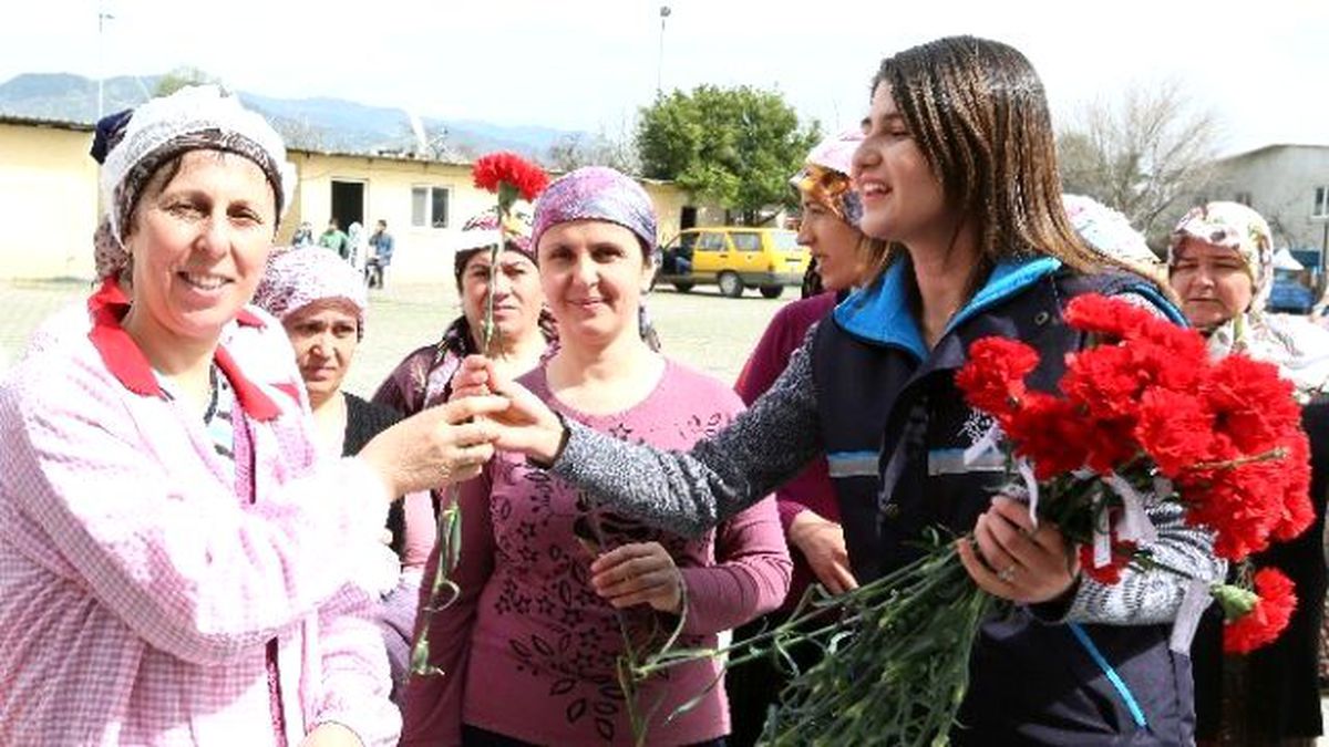 Başkan Çerçioğlu, Emekçi Kadınları Unutmadı