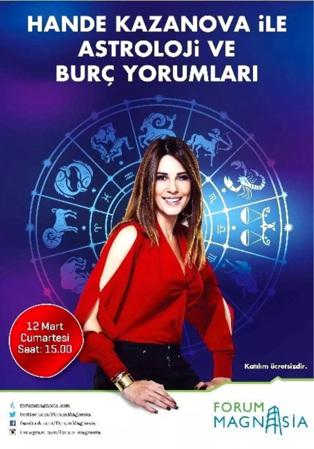 Hande Kazanova Forum Magnesia\'ya Geliyor