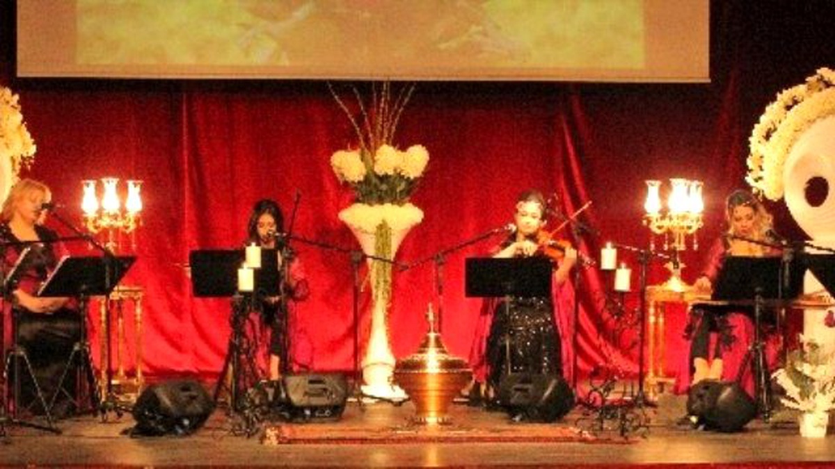 Kadın Saz ve Ses Sanatçıları Konser Verdi