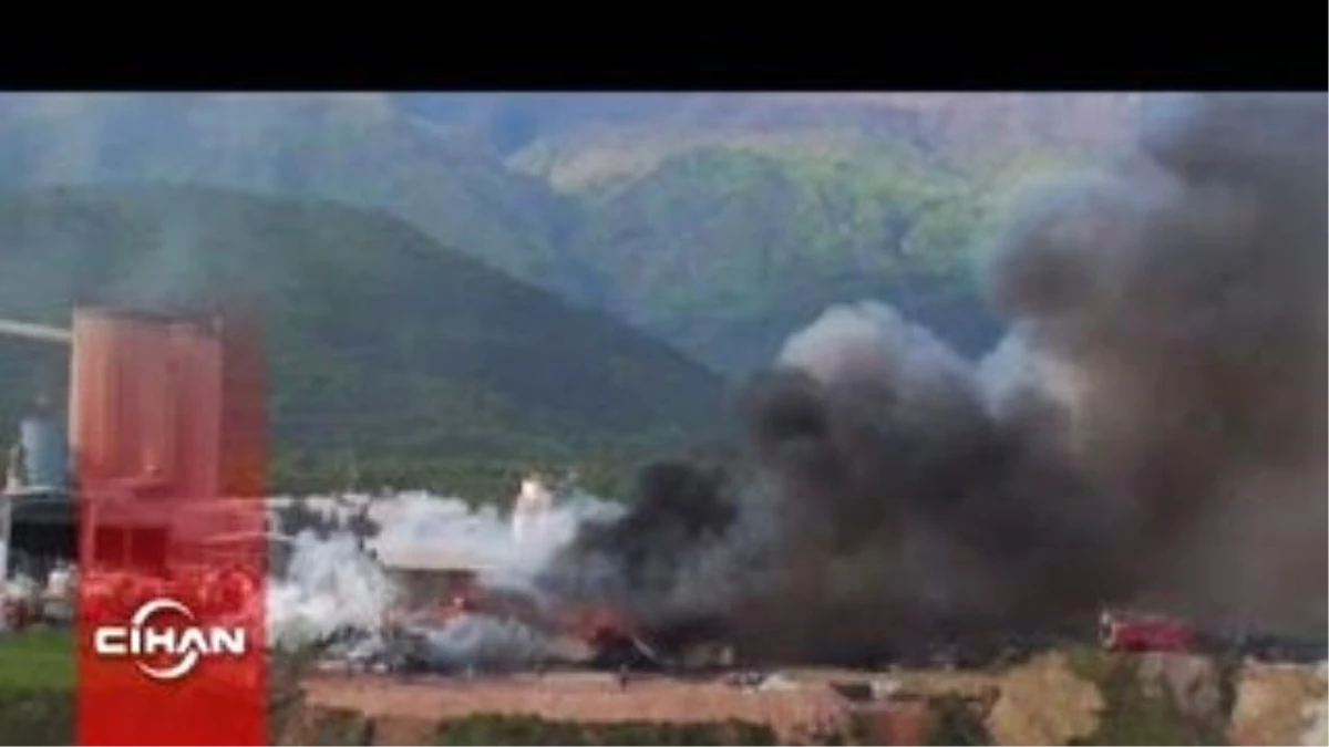 Katı Atık Depolama Alanı Yandı, Duman Şehrin Üzerini Kapladı
