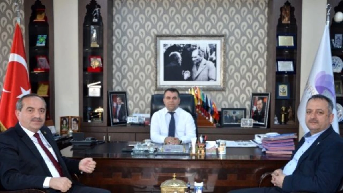 Safranbolu Belediye Başkanı Aksoy\'a Ziyaret