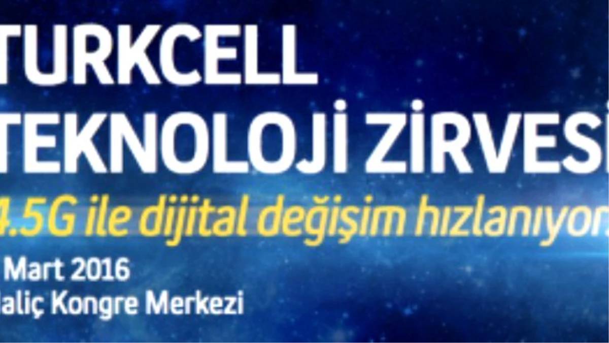 Turkcell Teknoloji Zirvesi 2016 Başladı
