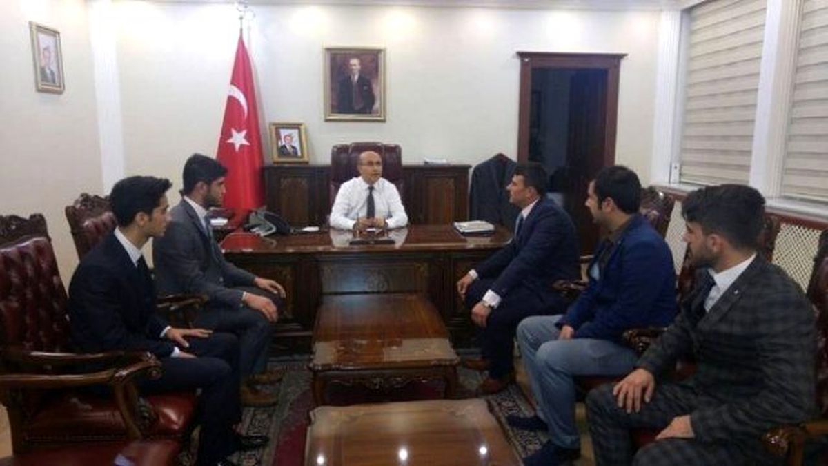 Ülkü Ocağı\'ndan Vali ve Emniyet Müdürüne Ziyaret