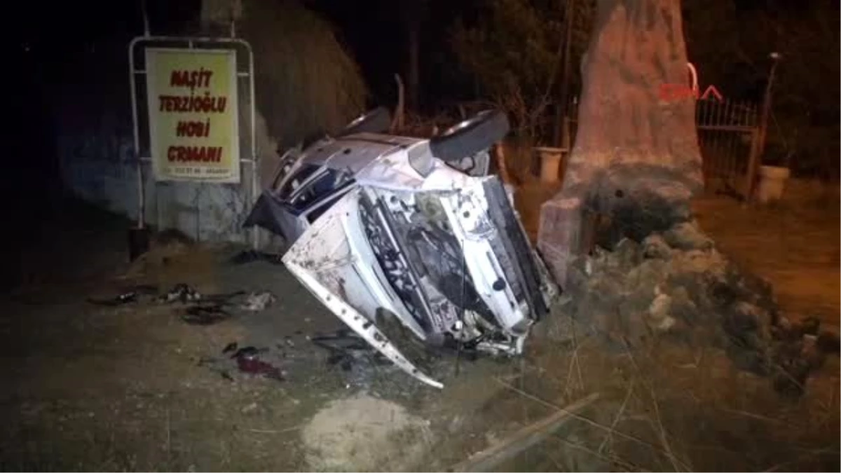 Aksaray-Otomobil Takla Attı: 7 Yaralı