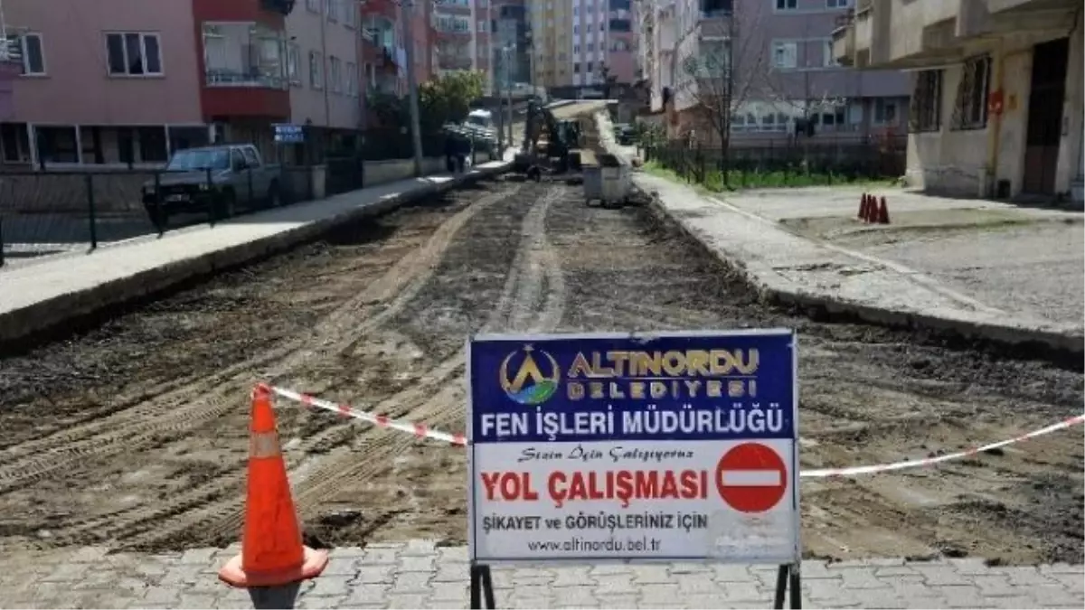 Altınordu\'da Asfalt Dönemi