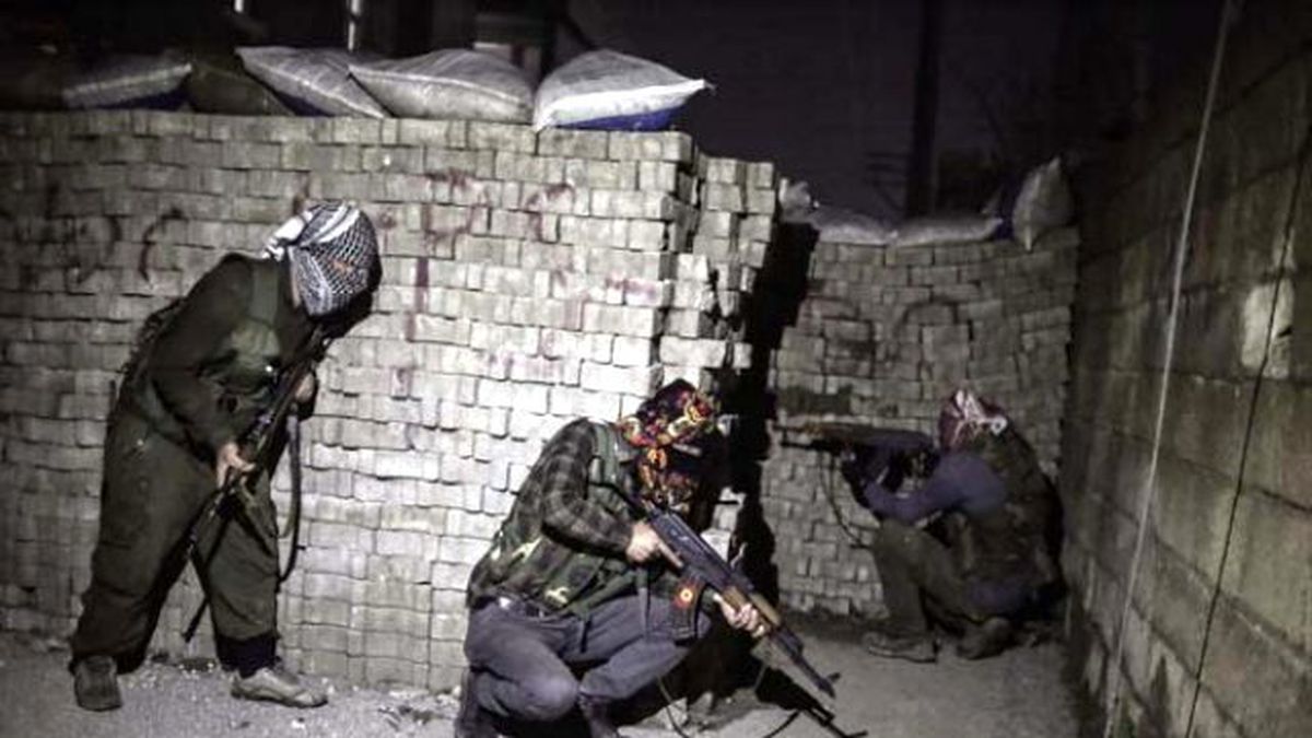 Amerikan Ajansı, Nusaybin'deki PKK'lıları Görüntüledi