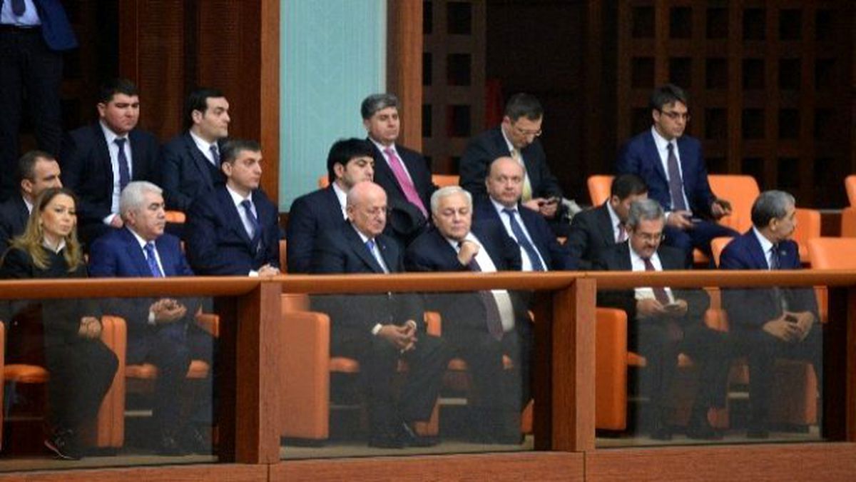Azerbaycan Milli Meclis Başkanı TBMM Genel Kurulu\'nda