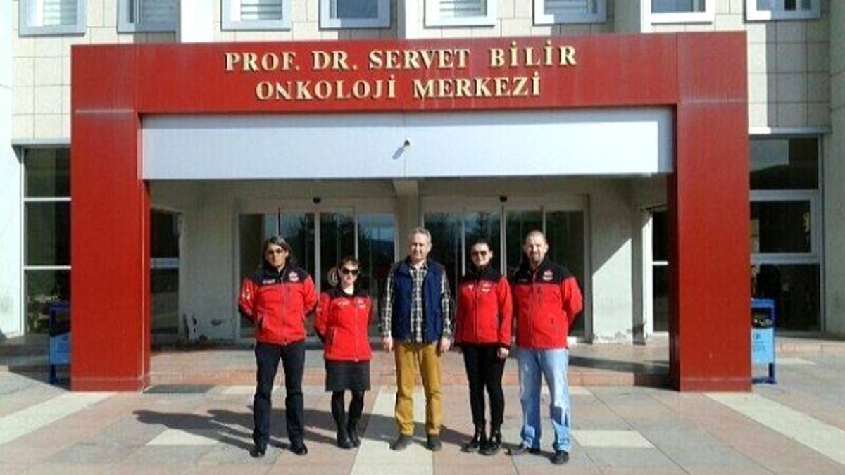 Dak Ekibinden Onkoloji Merkezi\'ne Ziyaret