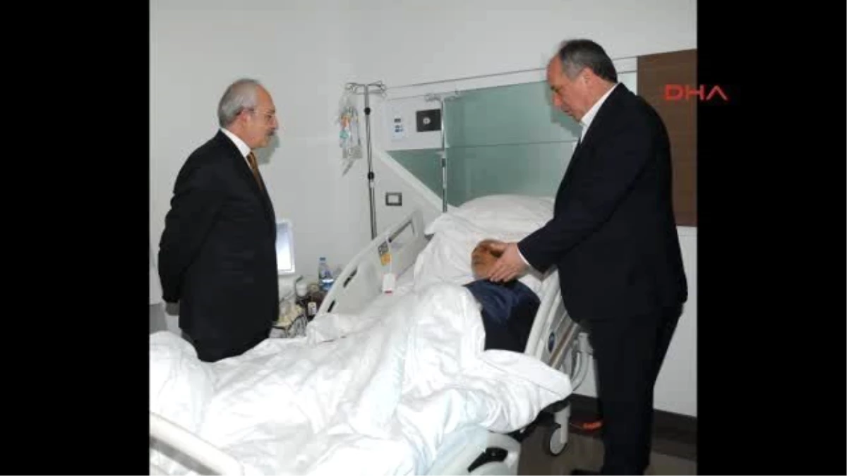 Kılıçdaroğlu, Muharrem İnce\'nin Babasını Tedavi Gördüğü Hastanede Ziyaret Etti