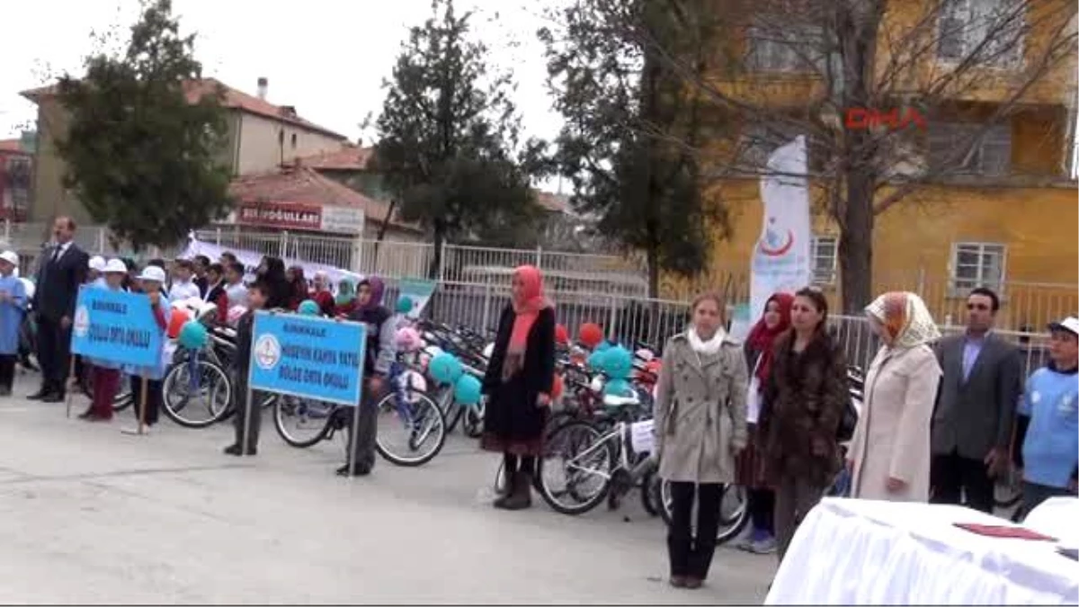 Kırıkkale\'de Sağlıklı Nesil İçin Öğrencilere 177 Bisiklet