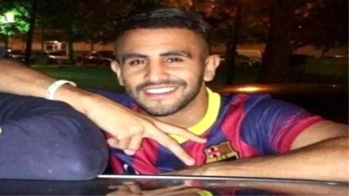 Mahrez\'in Olay Yaratan Fotosu