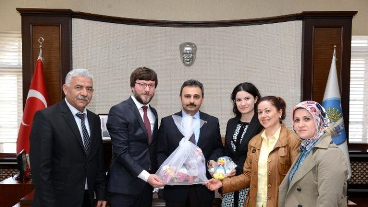 Mecitözü Heyetinden Başkan Külcü\'ye Ziyaret