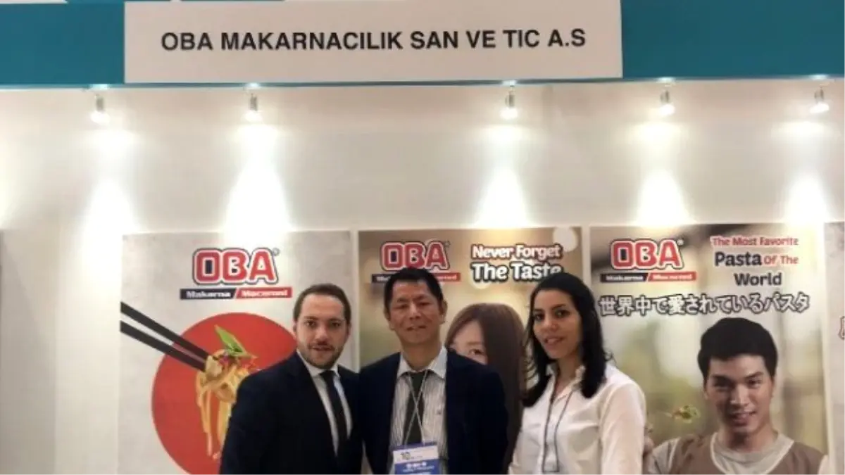 Oba Makarna 130 Milyonluk Japon Pazarına Göz Koydu