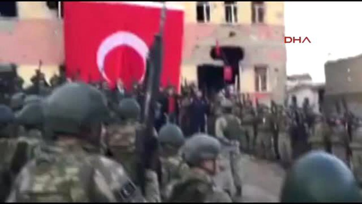 Operasyonların Tamamlandığı Sur'da 'Komando Andı'