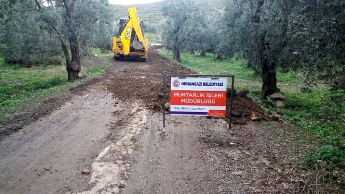 Orhangazi Belediyesi Dış Mahallelerdeki Mesaisini Sürdürüyor