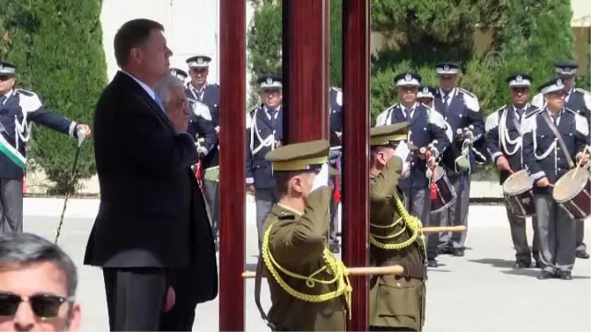 Romanya Cumhurbaşkanı Iohannis, Filistin\'de