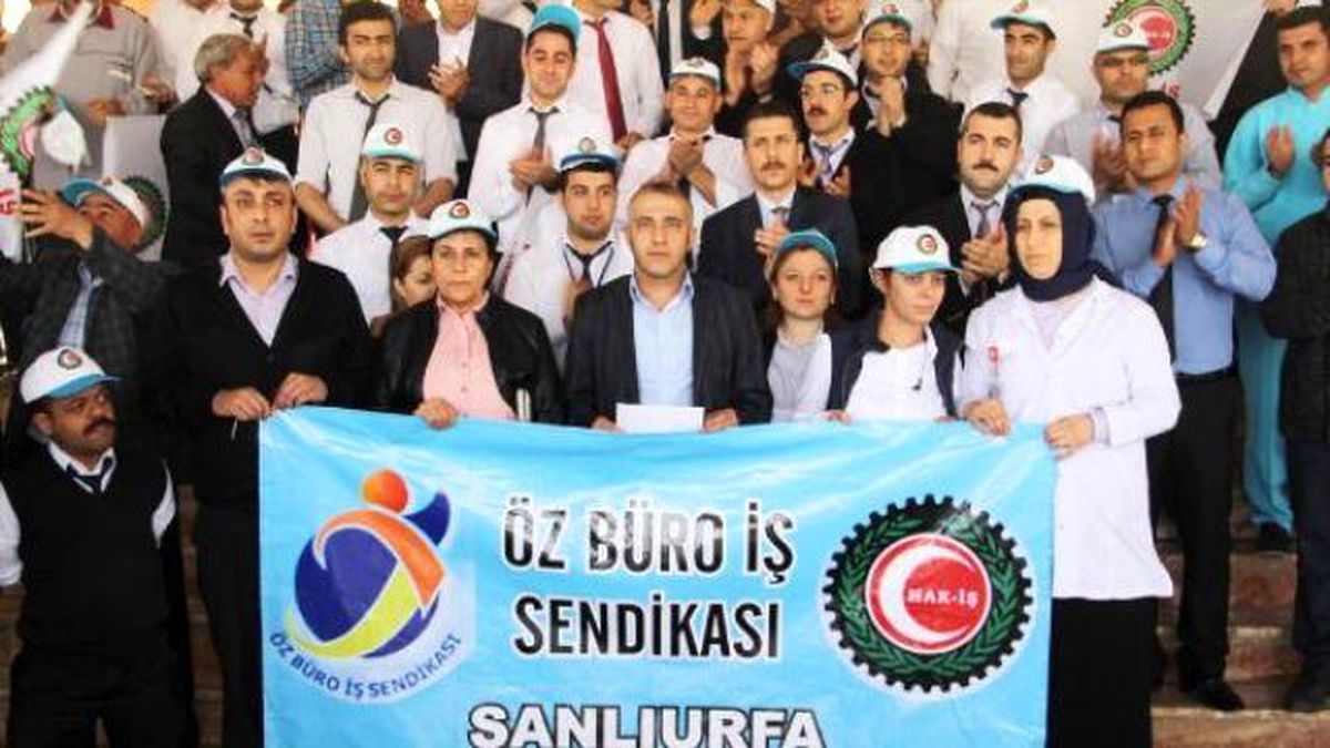 Şanlıurfa\'da Sağlıkçılardan Şiddet Protestosu