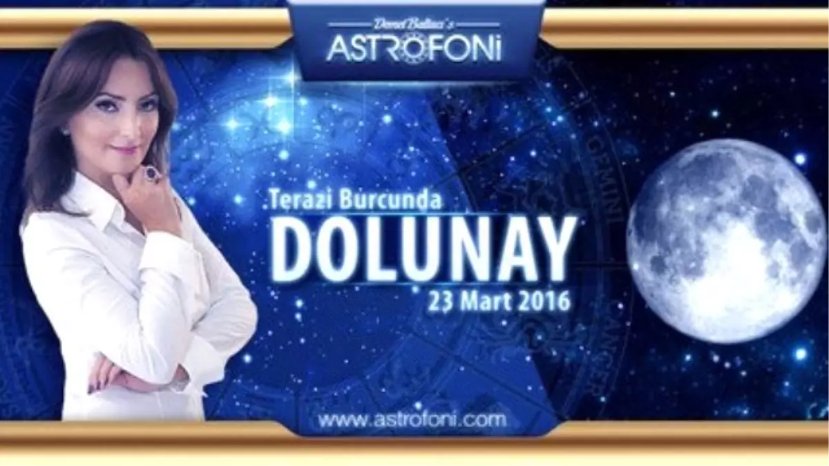 Terazi Burcunda Dolunay 23 Mart 2016