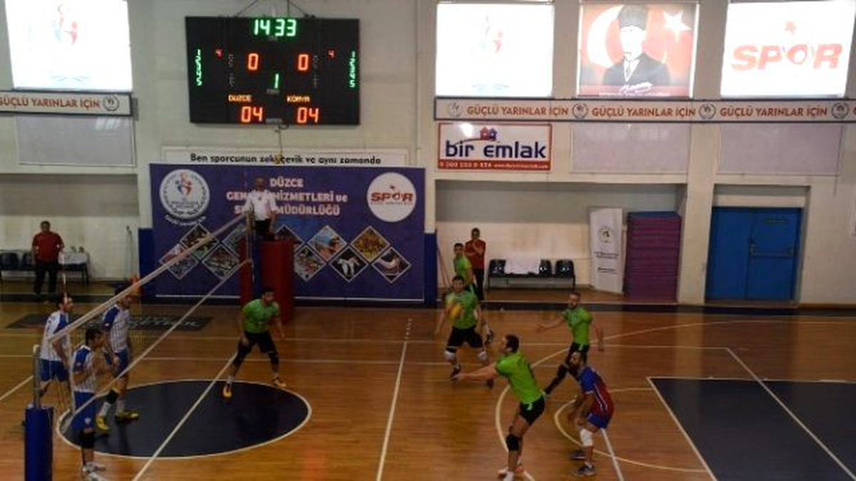 Voleybol Ligi Tamamlandı