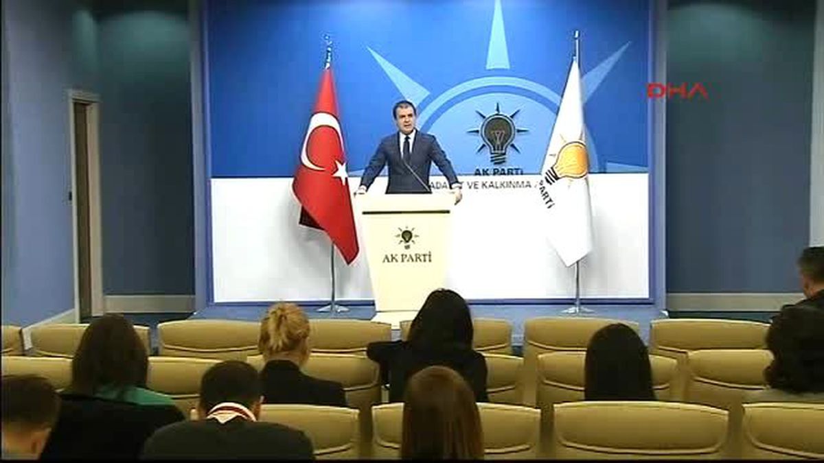 AK Parti Sözcüsü Çelik: Hiç Kimse PKK\'nın Bir Üyesi Gibi Çalışamaz