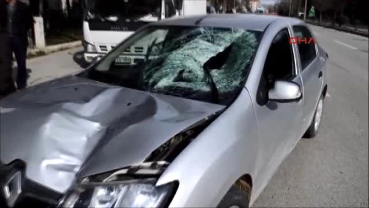 Ankara - Otomobilin Çarptığı Genç Yaralandı
