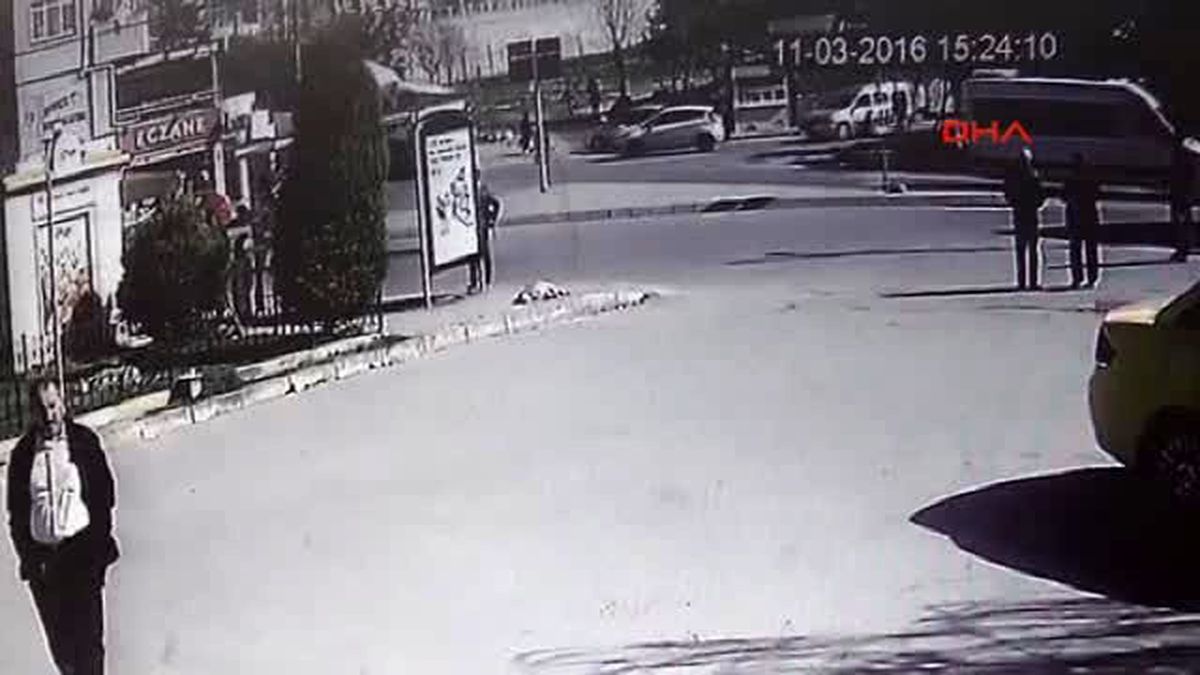 Ataşehir'deki Beton Mikseri Dehşeti Kamerada