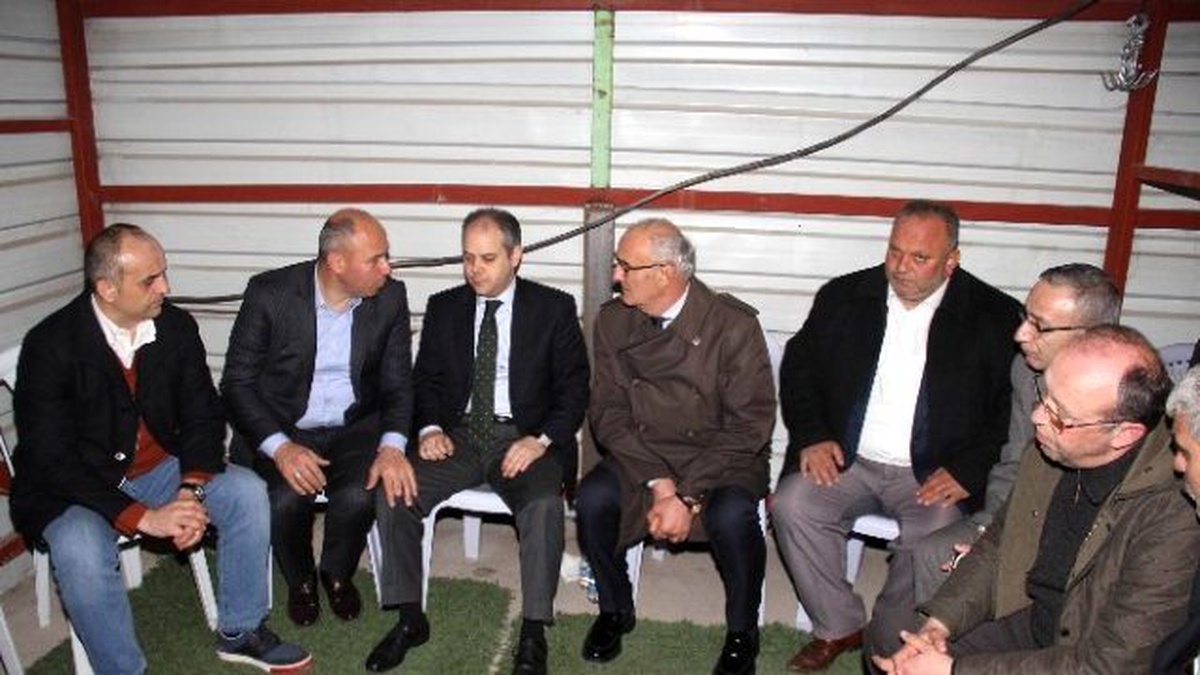 Bakan Çağatay Kılıç\'tan Başkan Togar\'a Taziye Ziyareti