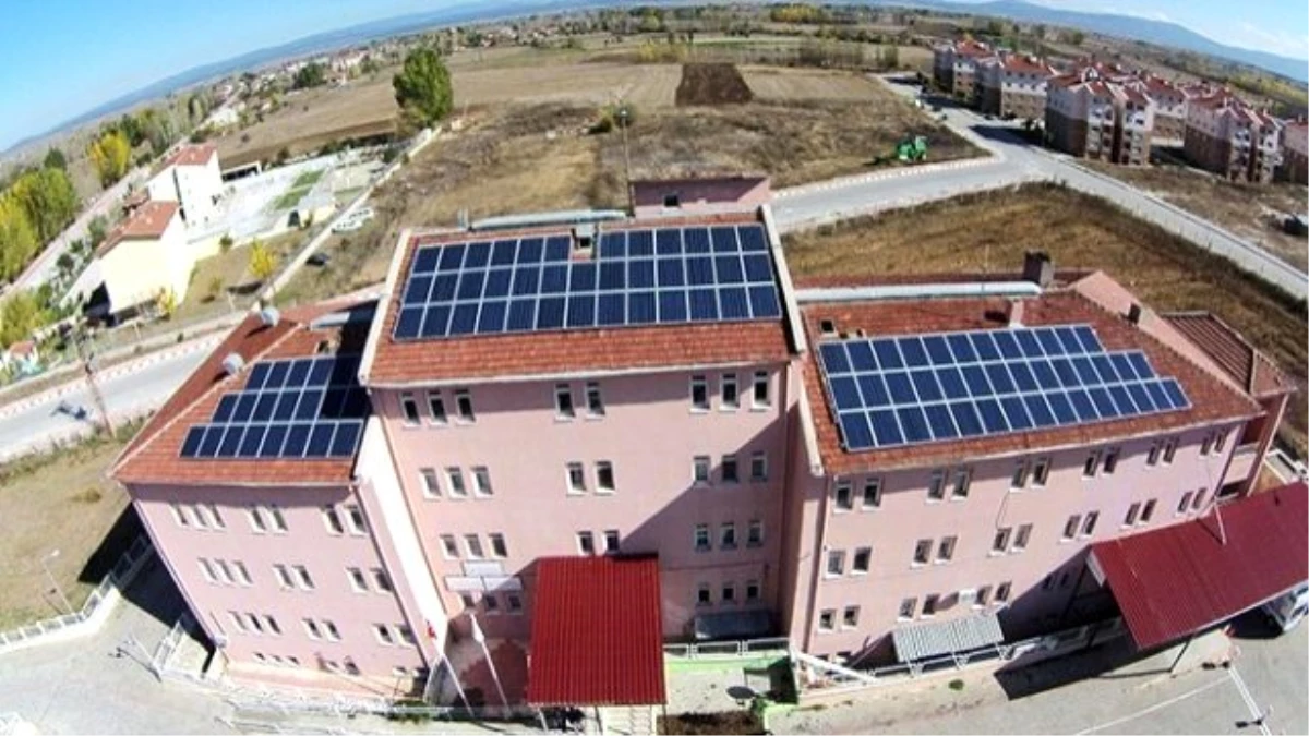 Çavdarhisar ve Hisarcık Devlet Hastanelerine Güneş Enerjisi Santrali