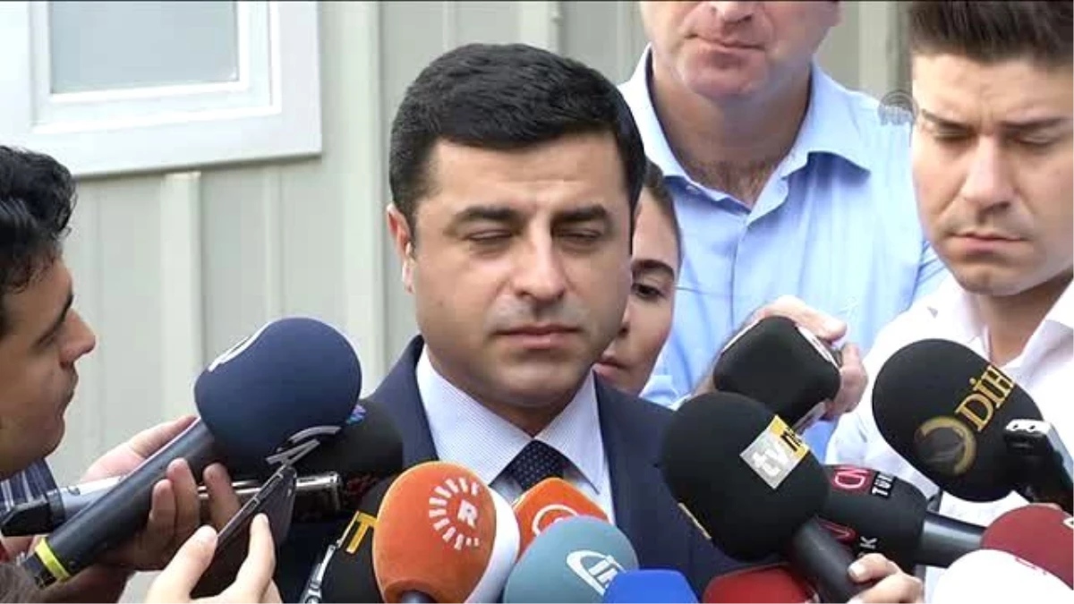 Hdp Eş Genel Başkanı Demirtaş Açıklaması