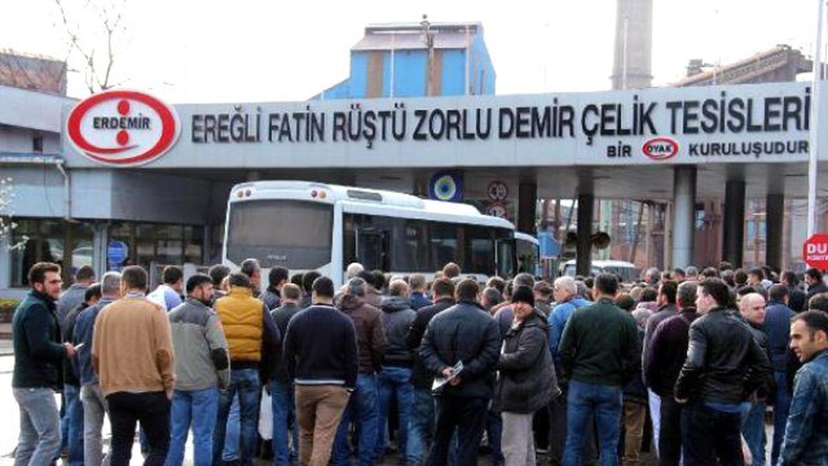 Erdemir İşçisinden Sessiz Tepki