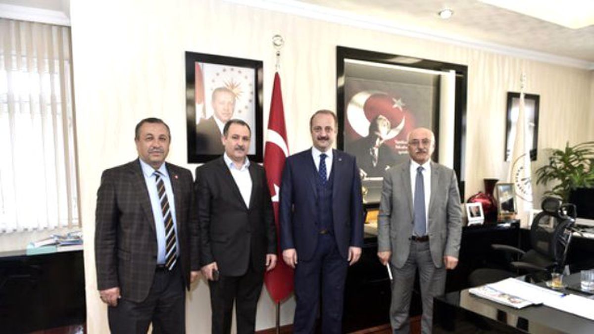 Gümüşhaneli Derneklerden Akgül\'e Ziyaret
