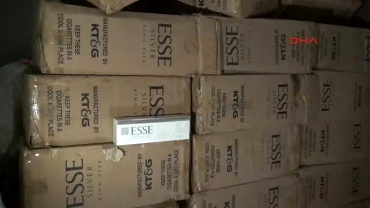Kayseri Yolcu Otobüsünde 63 Bin 640 Paket Kaçak Sigara Ele Geçirildi