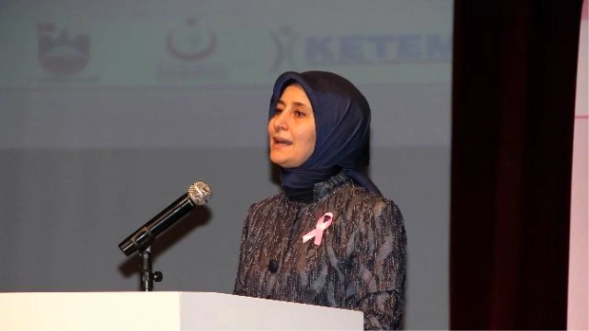 Sare Davutoğlu \'Kadın Sağlığı Projesi\' Programına Katıldı
