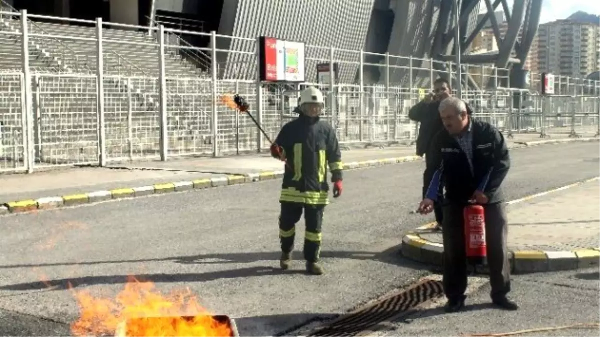 Spor Etkinlikleri A.Ş. Yangın Eğitimleri Başladı