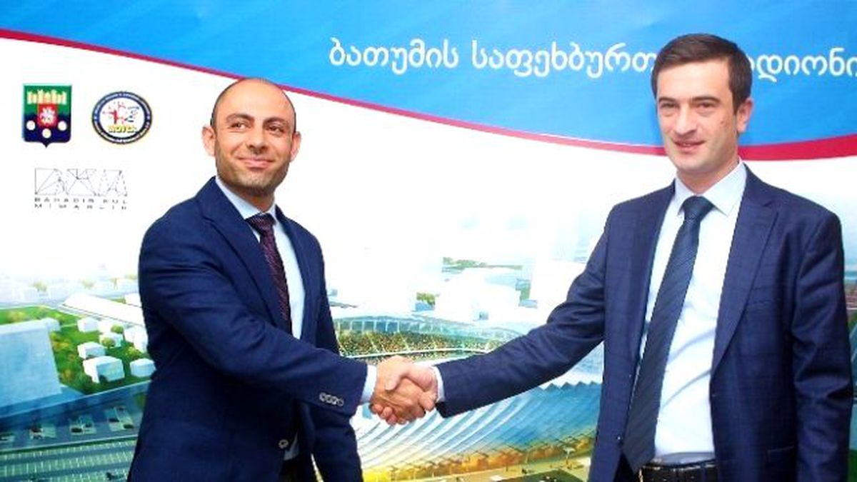 Türk Mimardan Batum\'a Yeni Stadyum